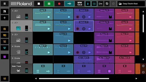 Скриншот 6 — Roland Zenbeats Music Creation