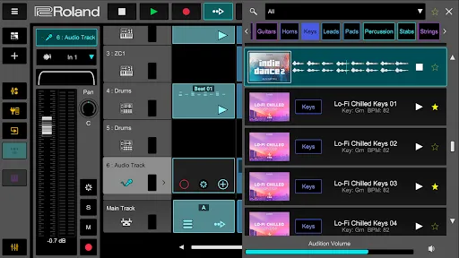 Скриншот 7 — Roland Zenbeats Music Creation