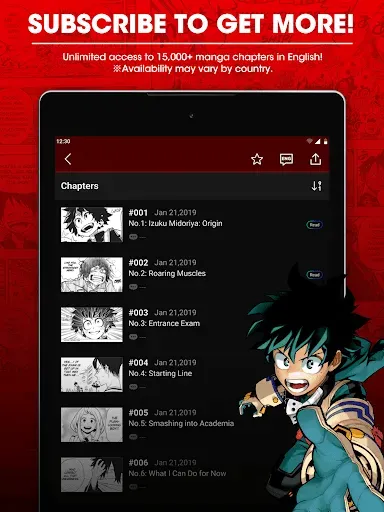 Скриншот 7 — MANGA Plus by SHUEISHA