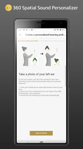 Скриншот 2 — 360 Spatial Sound Personalizer