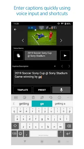 Скриншот 3 — Sony | Transfer & Tagging