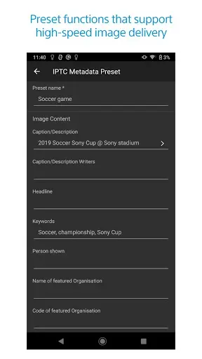 Скриншот 4 — Sony | Transfer & Tagging