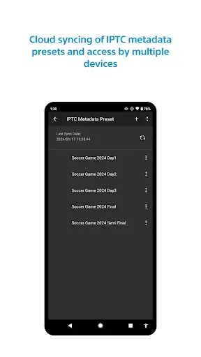 Скриншот 5 — Sony | Transfer & Tagging