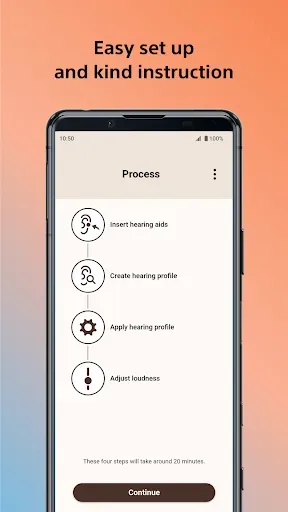 Скриншот 2 — Sony | Hearing Control