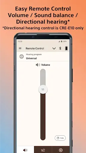 Скриншот 5 — Sony | Hearing Control
