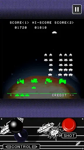 Скриншот 2 — Space Invaders