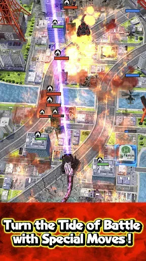 Скриншот 4 — GODZILLA BATTLE LINE