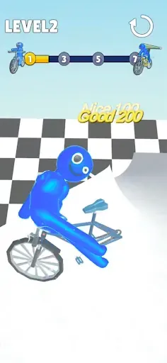 Скриншот 2 — Ragdoll Bike