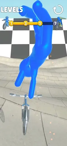 Скриншот 4 — Ragdoll Bike