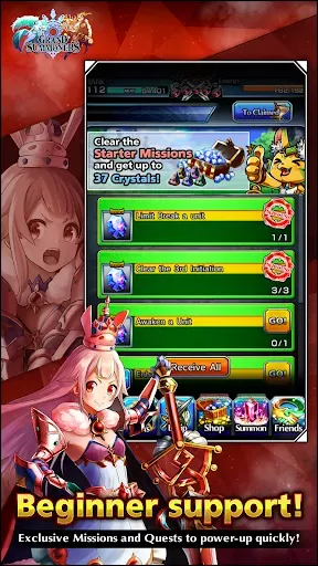 Скриншот 5 — Grand Summoners - Anime RPG