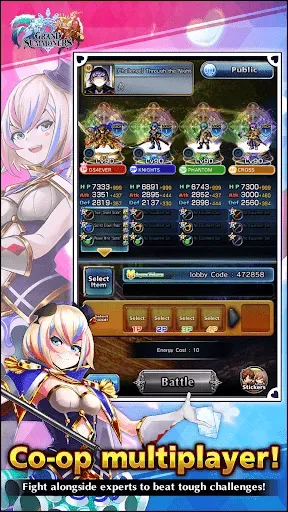 Скриншот 6 — Grand Summoners - Anime RPG