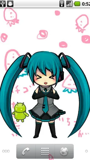 Скриншот 2 — MikuLiveWallpaper