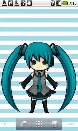 Скриншот 3 — MikuLiveWallpaper