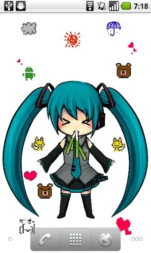 Скриншот 4 — MikuLiveWallpaper
