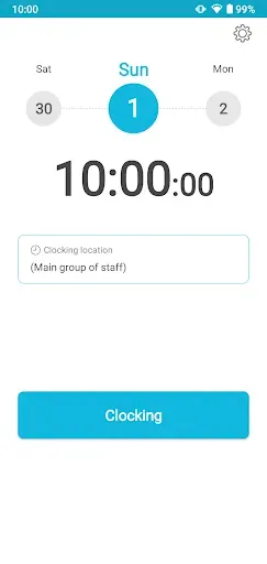 Скриншот 1 — Jobcan Attendance Mgmt (NFC)