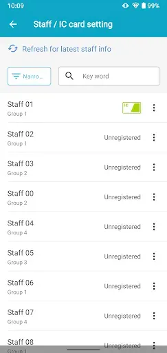 Скриншот 3 — Jobcan Attendance Mgmt (NFC)