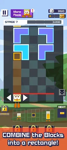 Скриншот 1 — Combine Me! (Block Puzzle)