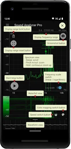 Скриншот 2 — Sound Analyzer