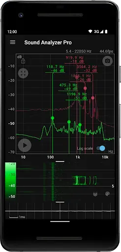 Скриншот 4 — Sound Analyzer