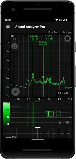 Скриншот 5 — Sound Analyzer