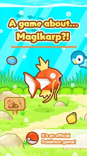 Скриншот 1 — Pokémon: Magikarp Jump