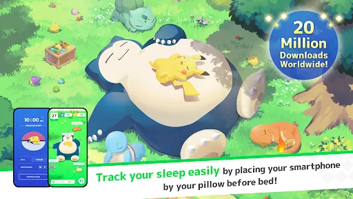 Скриншот 1 — Pokémon Sleep
