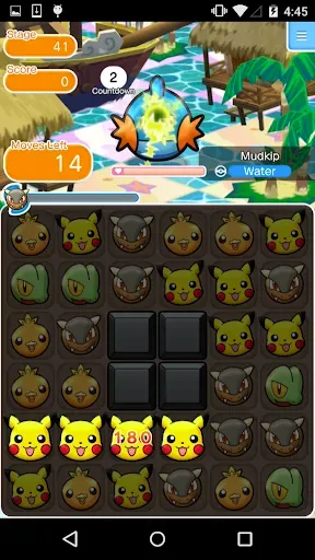 Скриншот 4 — Pokémon Shuffle Mobile