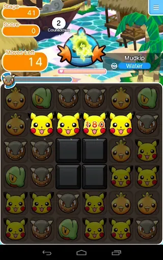 Скриншот 6 — Pokémon Shuffle Mobile