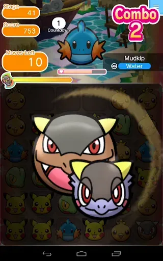 Скриншот 7 — Pokémon Shuffle Mobile