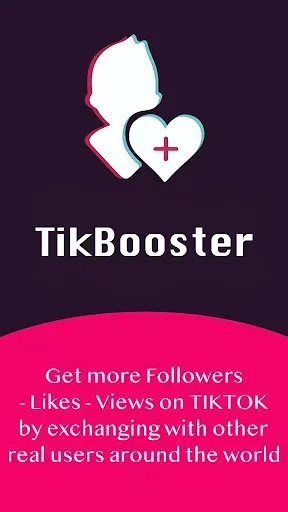 Скриншот 1 — TikBooster - Followers & Likes
