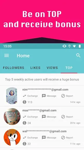 Скриншот 5 — TikBooster - Followers & Likes