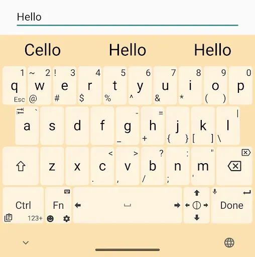 Скриншот 3 — Unexpected Keyboard