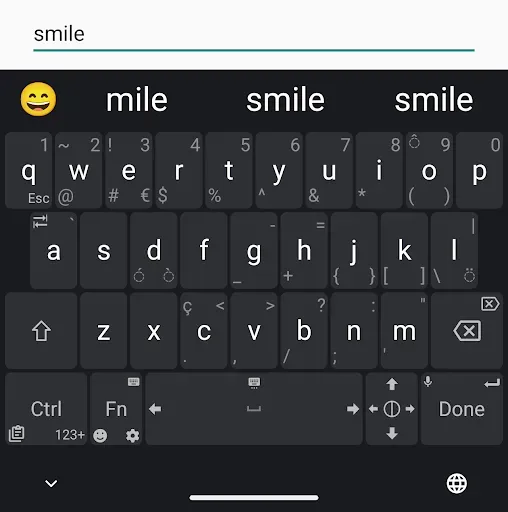 Скриншот 5 — Unexpected Keyboard