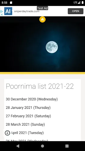 Скриншот 6 — Kashmiri Calendar