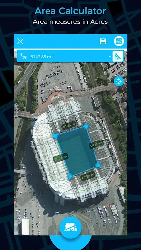 Скриншот 1 — Gps Area Calculator