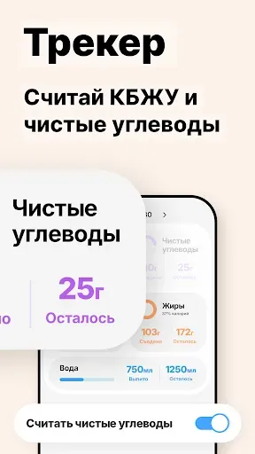 Скриншот 2 — Keto.app - трекер кето диеты