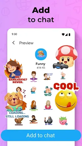 Скриншот 3 — Text Sticker Maker