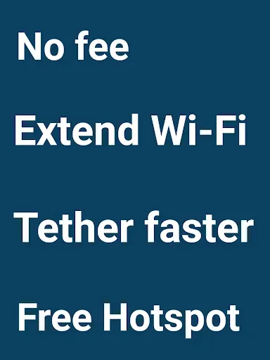Скриншот 1 — NetShare - no-root-tethering