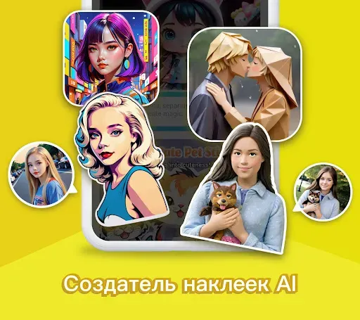 Скриншот 3 — Клавиатура Kika - эмоджи,GIF