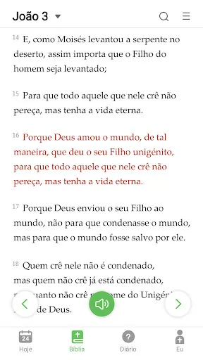 Скриншот 3 — Bíblia sagrada - Versículos