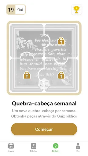 Скриншот 4 — Bíblia sagrada - Versículos