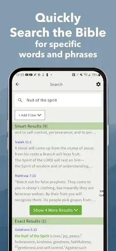 Скриншот 8 — KJV Strong's Bible Concordance
