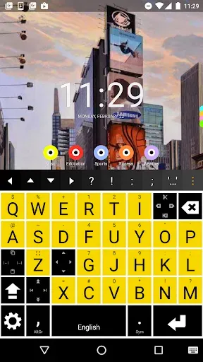 Скриншот 2 — Multiling O Keyboard + emoji