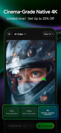 Скриншот 2 — Kling AI: AI Image&Video Maker