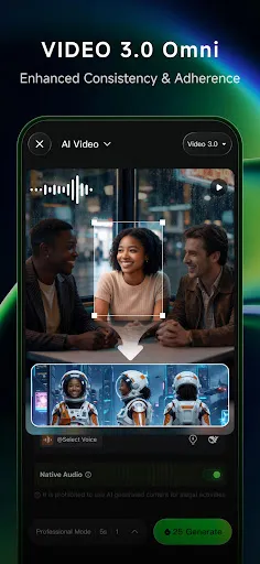 Скриншот 4 — Kling AI: AI Image&Video Maker