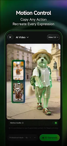 Скриншот 6 — Kling AI: AI Image&Video Maker
