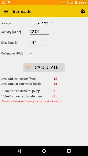 Скриншот 4 — Gamma Calculator Pro