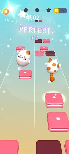 Скриншот 1 — Dancing Cats: Duet Meow