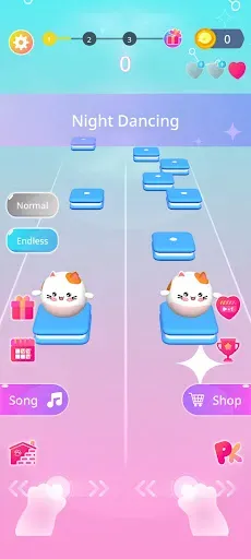 Скриншот 7 — Dancing Cats: Duet Meow