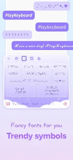 Скриншот 4 — PlayKeyboard - Fonts, Emoji